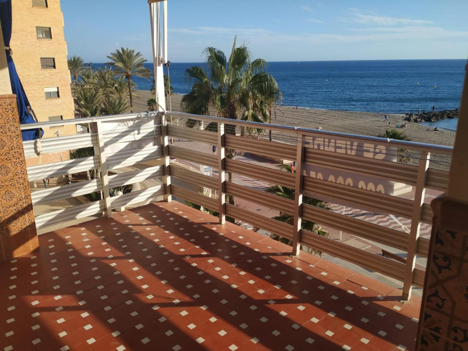 Apartamento 1ª Linea De Mar Almería Exterior foto